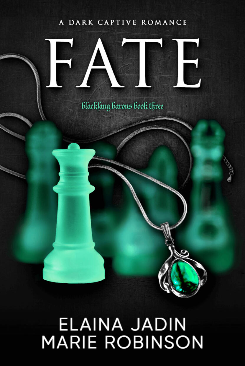 The book cover of Fate, A Dark Captive Romance by Elaina Jadin